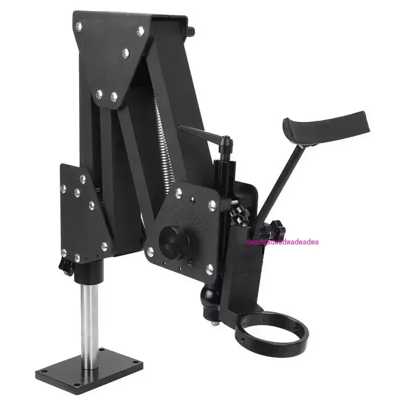 NEW Adjustable Extension Type Jewelry Jade Making Trinocular Binocular Stereo Microscope Spring Stand Holder Bracket Base