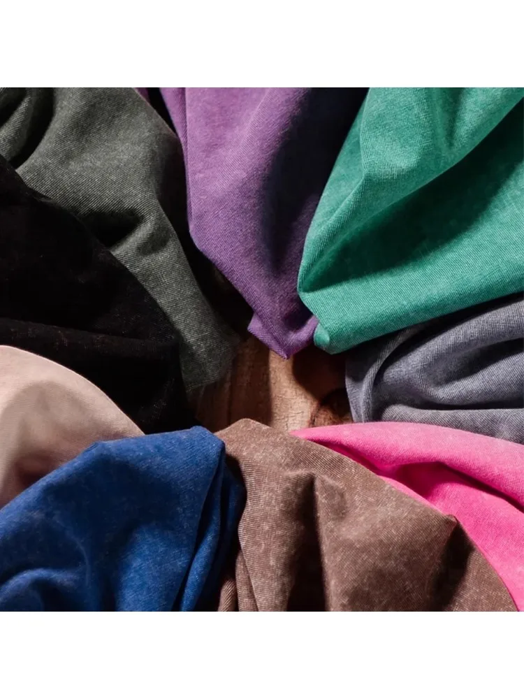 2025 hommes lourds lavé Vintage surdimensionné T-Shirt rue Hip Hop Punk T-Shirt femmes Harajuku décontracté coton à manches courtes lavage à l'acide haut