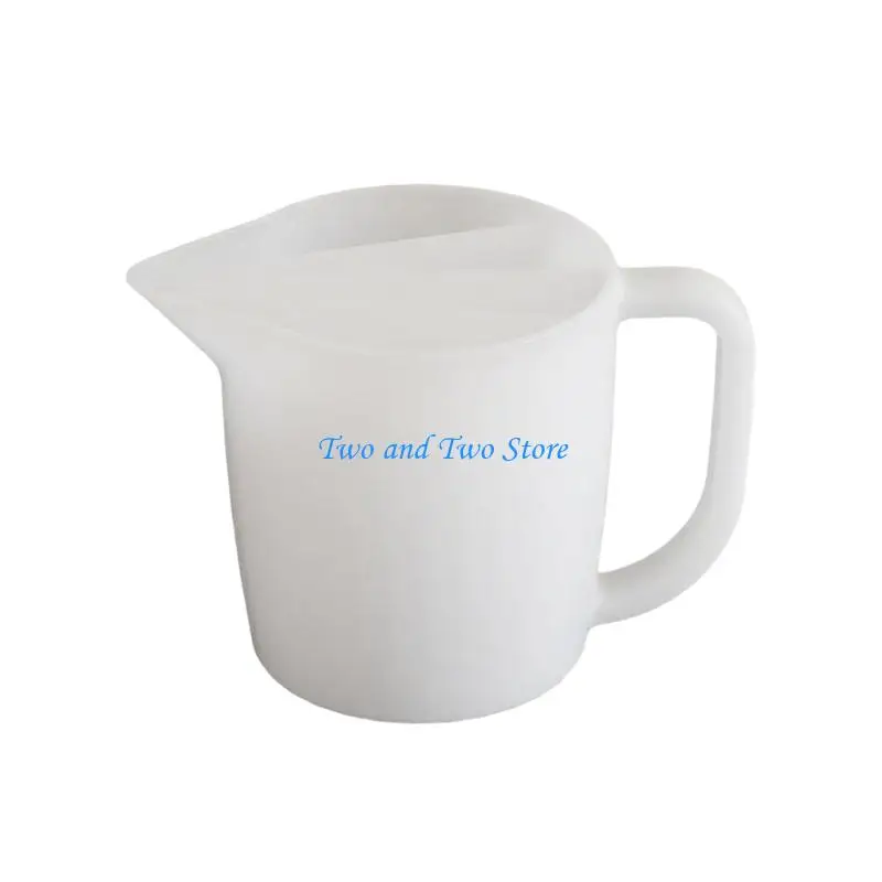 

HX6F Многоцелевая прочная силиконовая чашка для смешивания смолы с ручками, инструмент для заливки краски, портативный для