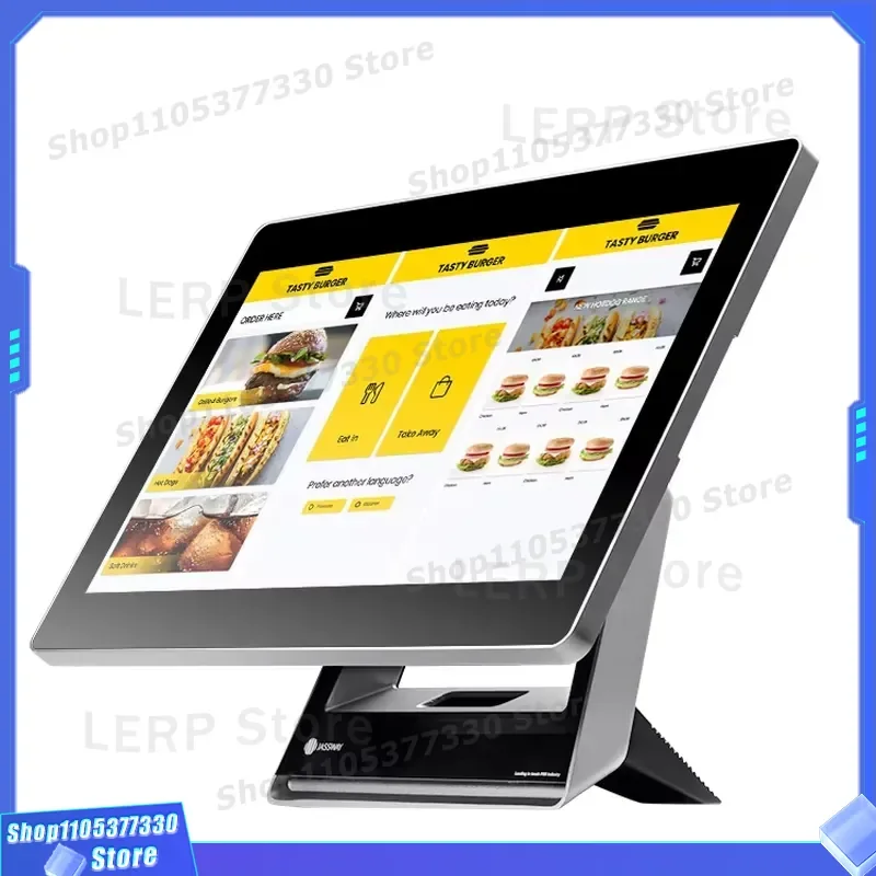 15.6 Inch Touch Screen POS System Restaurant Point of Sale Machine Android Windows Cash Register Terminal for Retail Shop