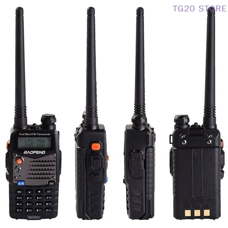 Baofeng Walkie-talkie Original Antenna SMA-F Ham HF Antenna UHF&VHF 65-108MHZ Suitable For UV-5R/5RA/5RC/5RL Radio Accessories
