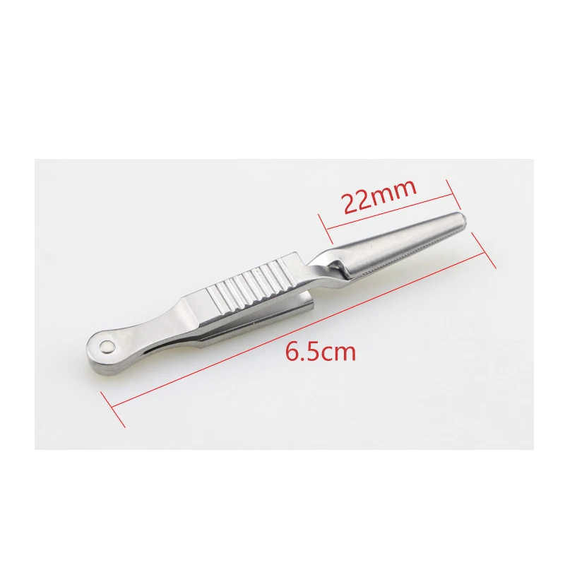 Arterial Vascular Clip Hemostat Closer Temporary Surgical Interruption Cross Clip