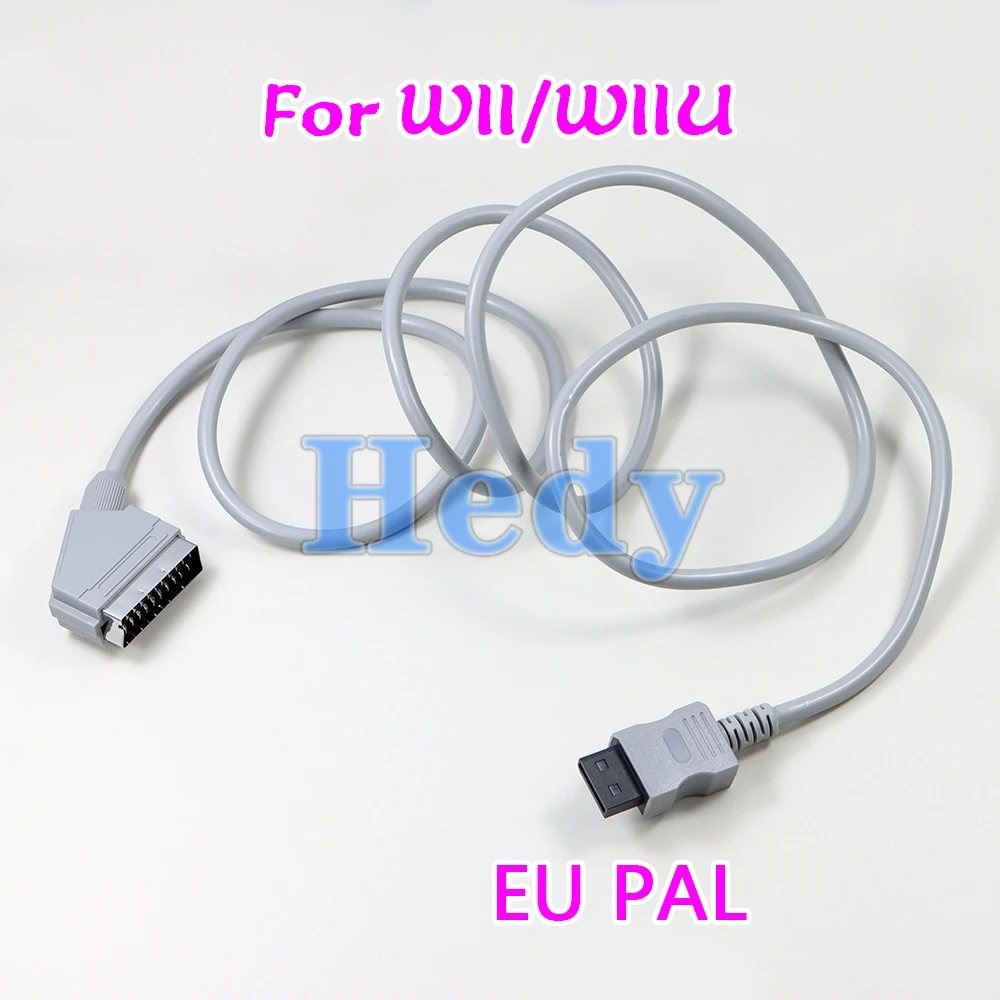 1PC For WIIU WII U NTSC Cable 1.8m RGB Scart Cable HD HDTV AV Cord PAL Cable For WII NTSC Console Video TV AV Cable view 4