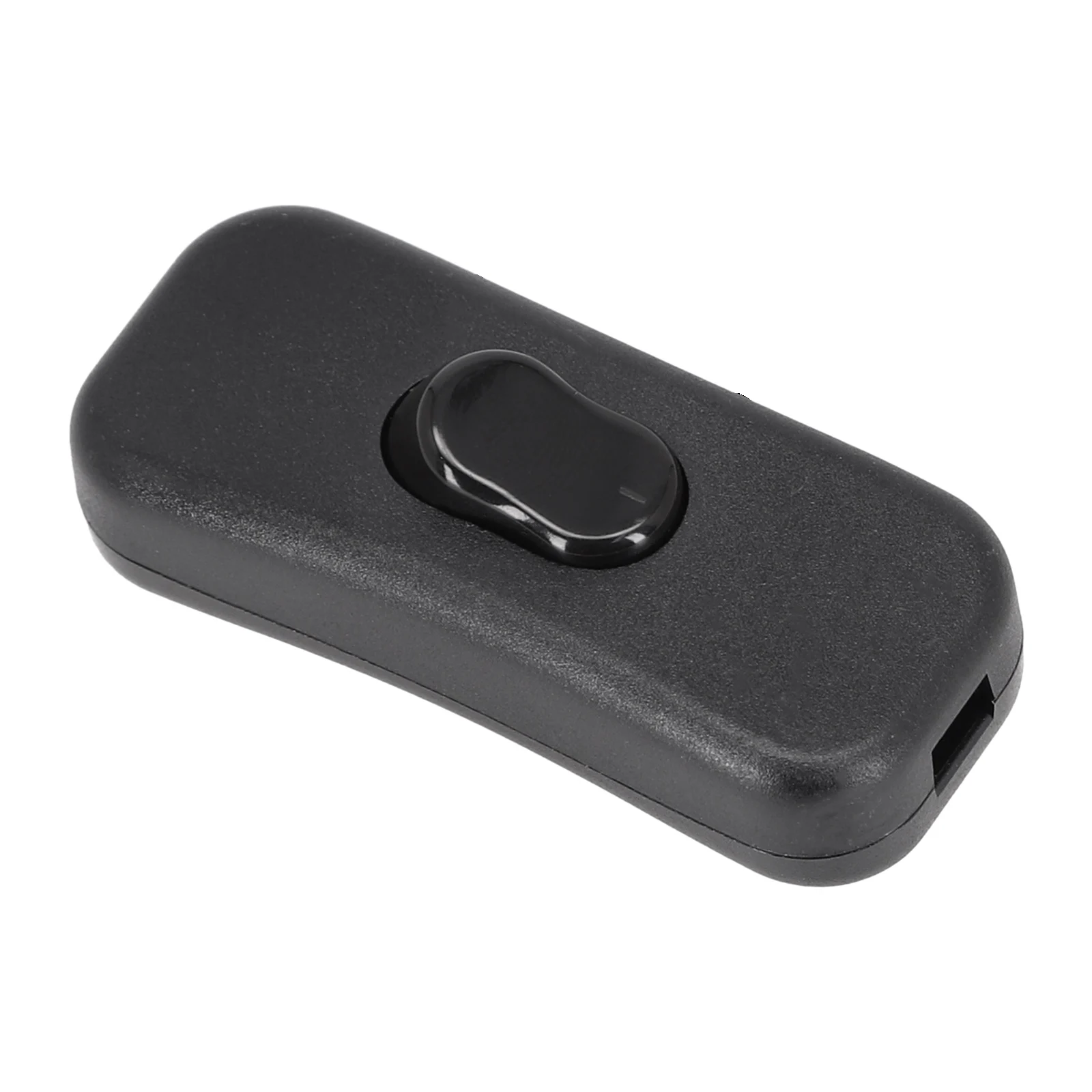 High Quality In Line Switch Rocker Switch ON OFF Plastic Table Side Lamp 250V Bedside Lamp Switch Cord Cable For Desk Lamp Black