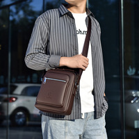 Weixier New Business High-end Crossbody for Men's Commuting Shoulder Bag Large Capacity Waterproof and Wear-resistant Portable