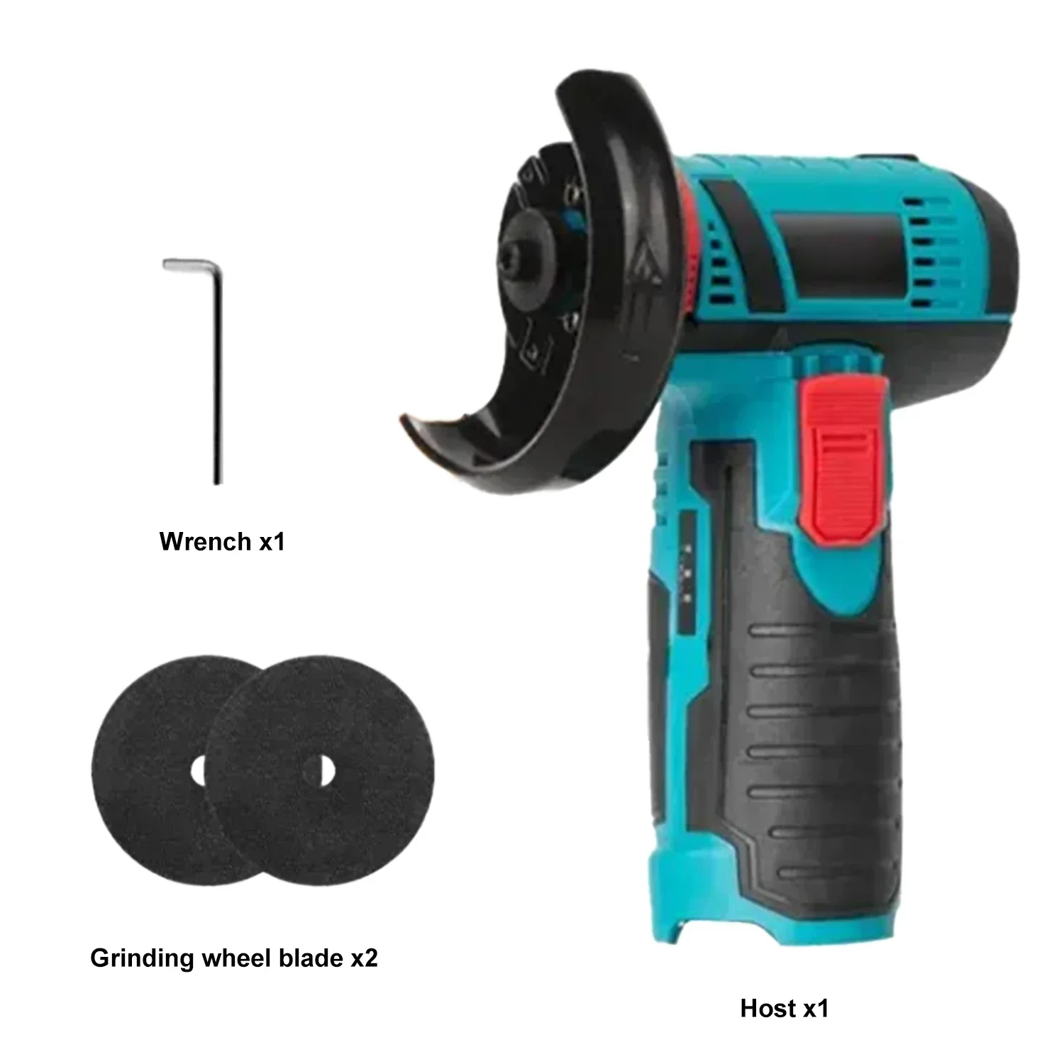 

L12V Lithium Angle Grinder Tool Mini Household Rechargeable Handheld Cutting Machine Electric Hand Grinder Polishing Machine