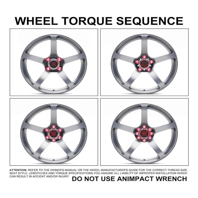 M12x1.5 Wheel Lug Nuts, One-Piece Design Bulge Acornchrome Lug Nuts Durable Easy Install