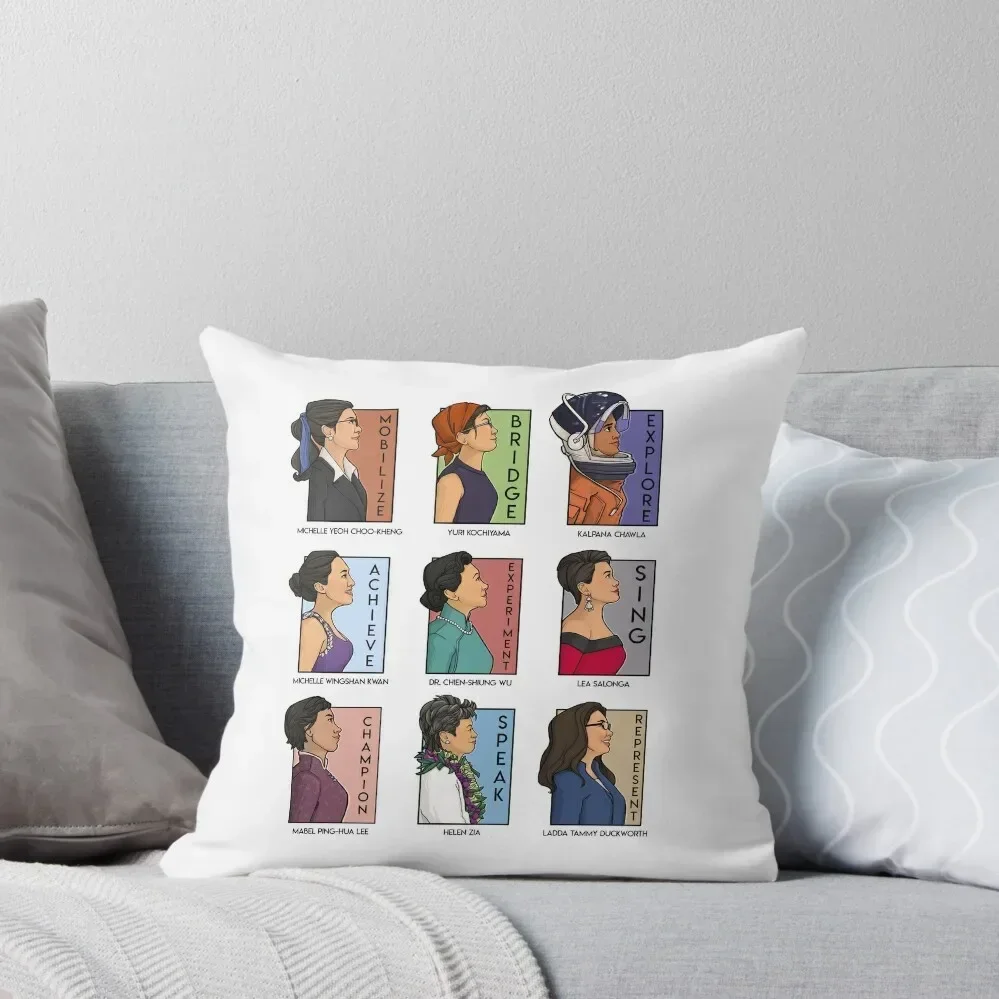 

She Series Real Women - Version 6 Throw Pillow Pillows Aesthetic Christmas s Covers Sofa Cushions Covers pillow