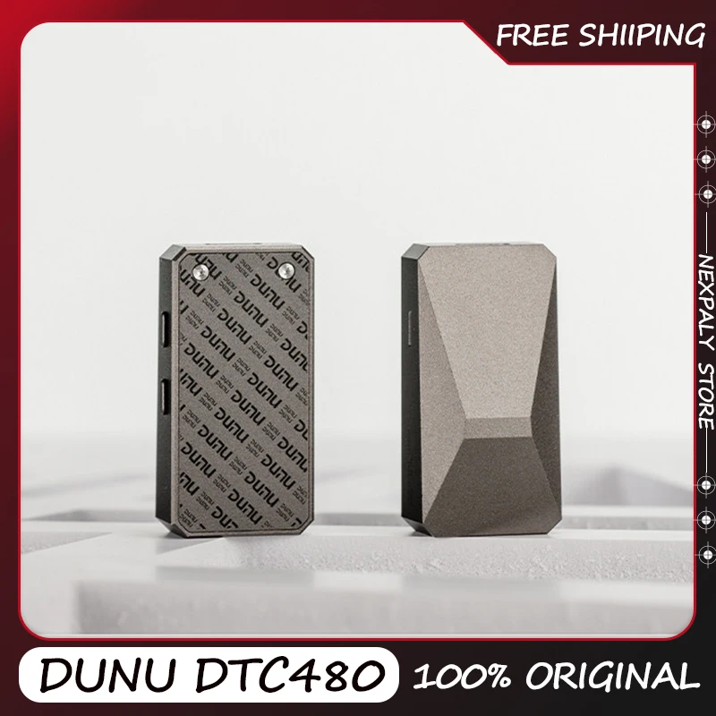 DUNU DTC480 HIFI Portable DAC AMP Headphone Amplifier Dual CS43198 DSD 256 32bit 384kHZ TYPE-C 3.5mm 4.4mm Output Accessories
