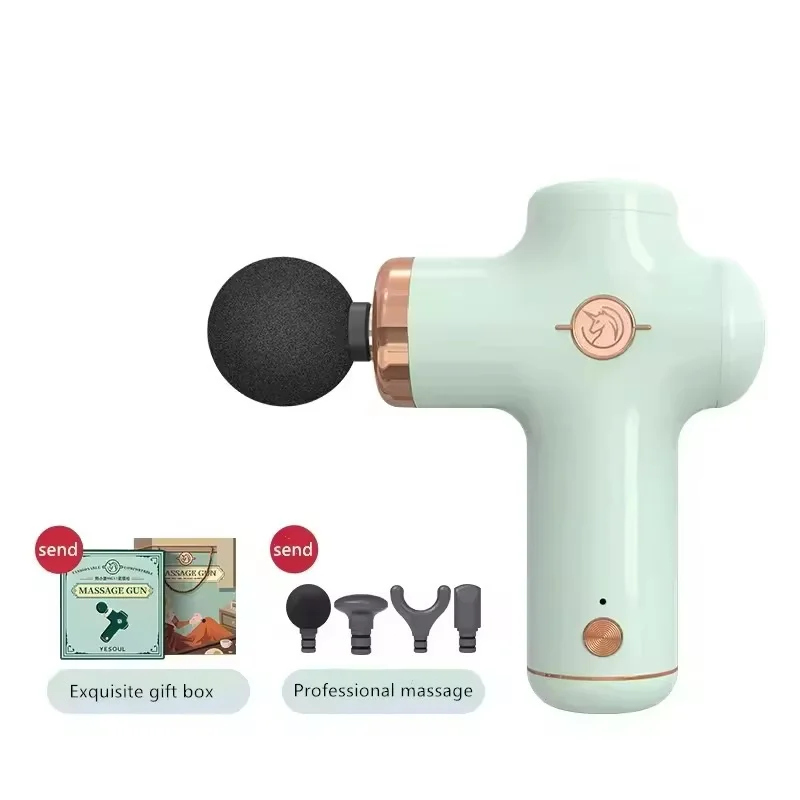 

Portable Smart Fascia Gun Booster Massage Gun For Body Neck Back Deeply Relieves Muscle Soreness Fitness & Relaxation Slimming