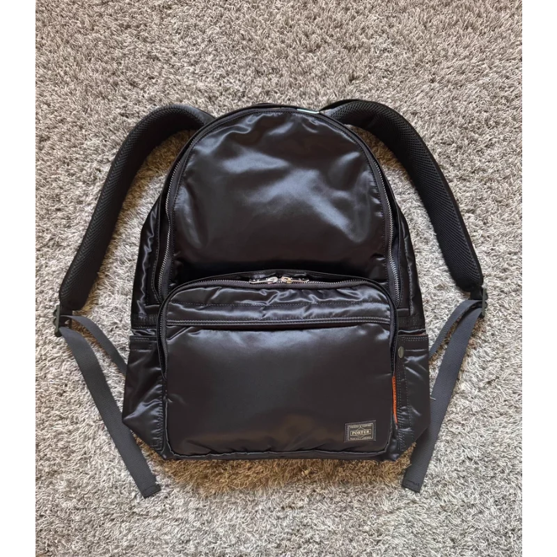 

Porter Shiny Nylon Backpack Daypack Large Capacity Travel Laptop Hiking College School Bag Sport Waterproof Business Anti-theft