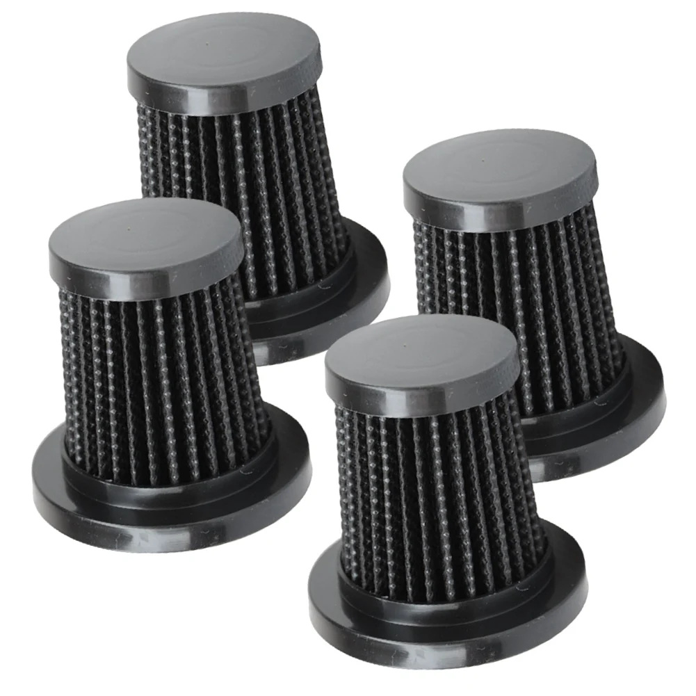 Фильтры для повышенной производительности в беспроводных портативных автомобильных пылесосах, набор из 4 предметов с высокой эффективностью фильтрации