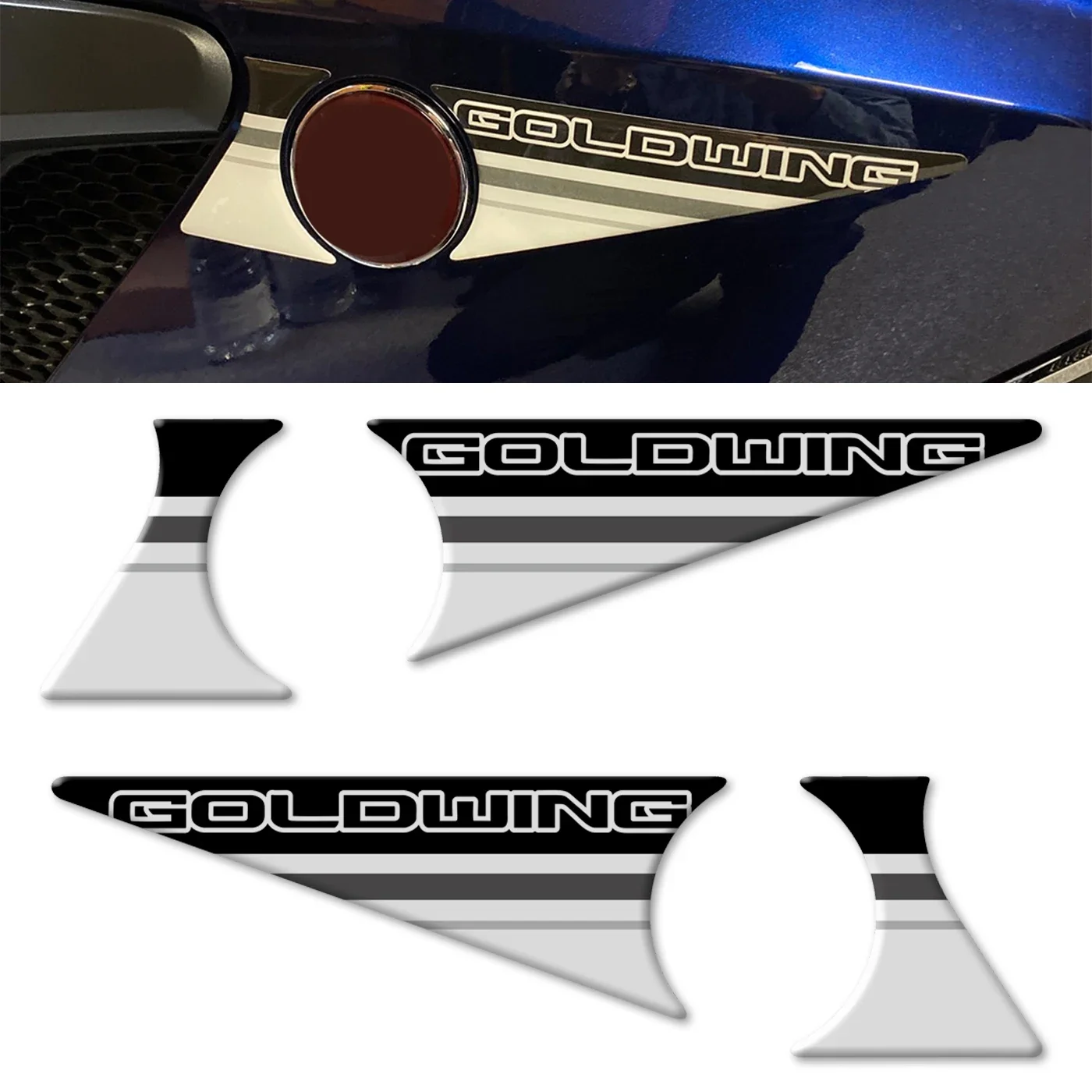 

Gold Wing 1800 Fit Honda Goldwing1800 1100 1200 1500 Tour F6b Stickers Decal Adhesive Emblem Fairing Symbol Logo 2017-2020