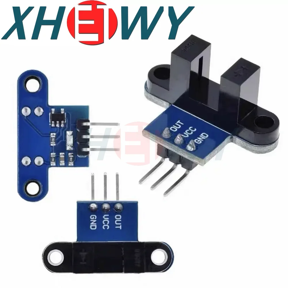 Intelligent car speed measurement module code plate counting speed measurement sensor with indicator light sends test program