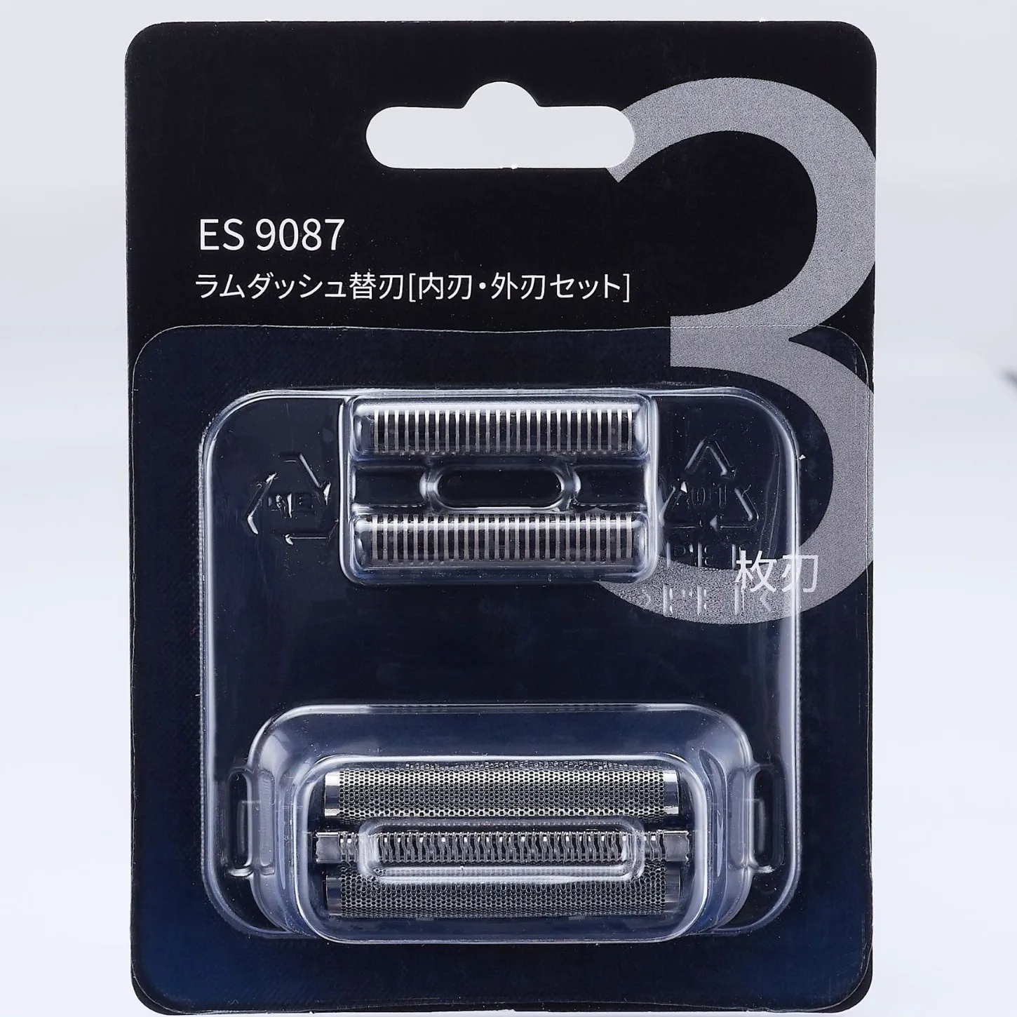 Сменная головка для бритвы Panasonic ES9087, сетка лезвия для моделей ESST27, ST37, ST29, ST39S, трехлезвийная.