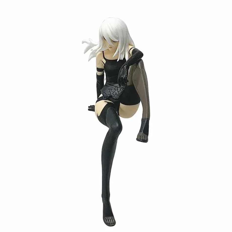 15Cm Anime Original SEGA Nier:automata Ver1.1A 2B Yorha No. 2 Type B Premium Chokonose Figure PVC Model Collectible Toys image 4