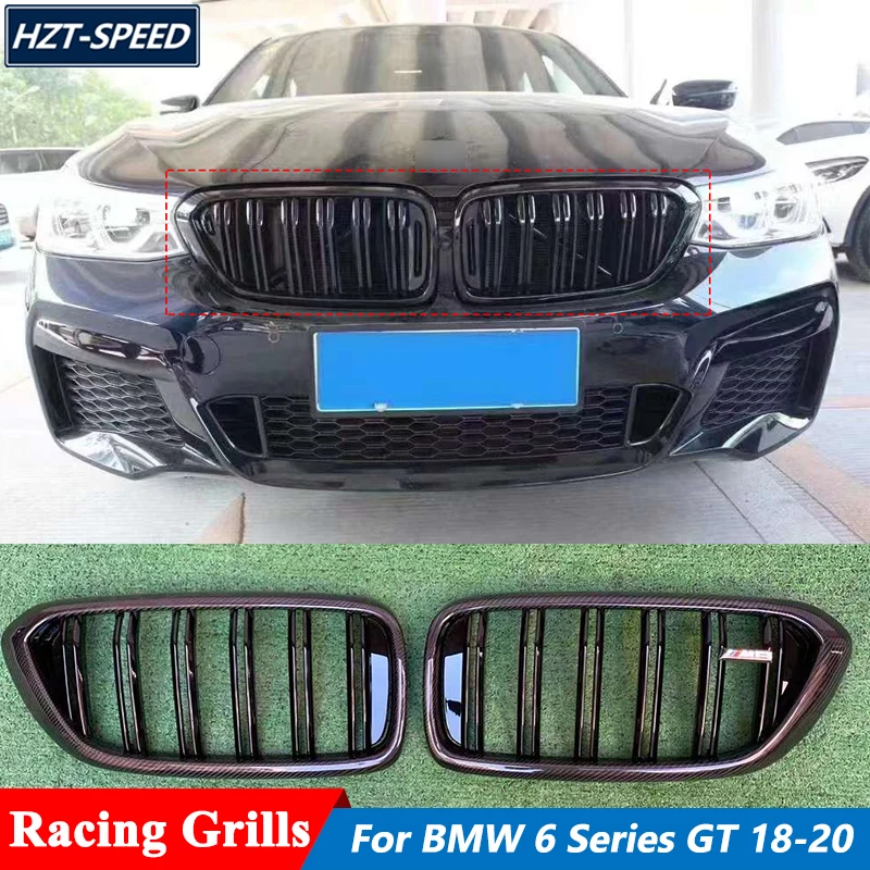 

Carbon Fiber Material Racing Grills For BMW 6 Series GT G32 Tuning 2018-2020