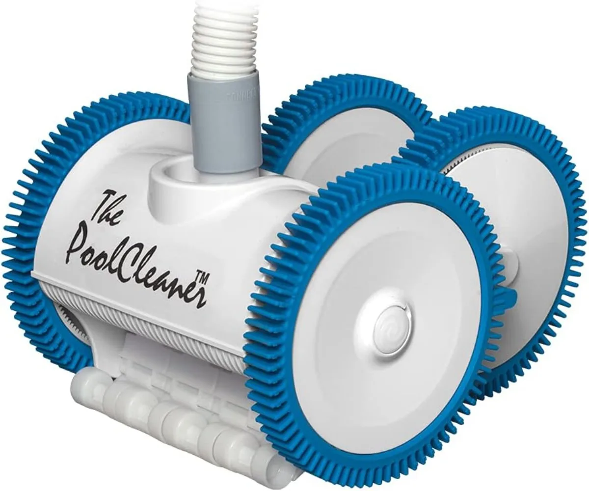 W3PVS40JST Poolvergnuegen Suction Pool Cleaner for In-Ground Pools up to 20 x 40 ft. (Automatic Pool Vaccum), White