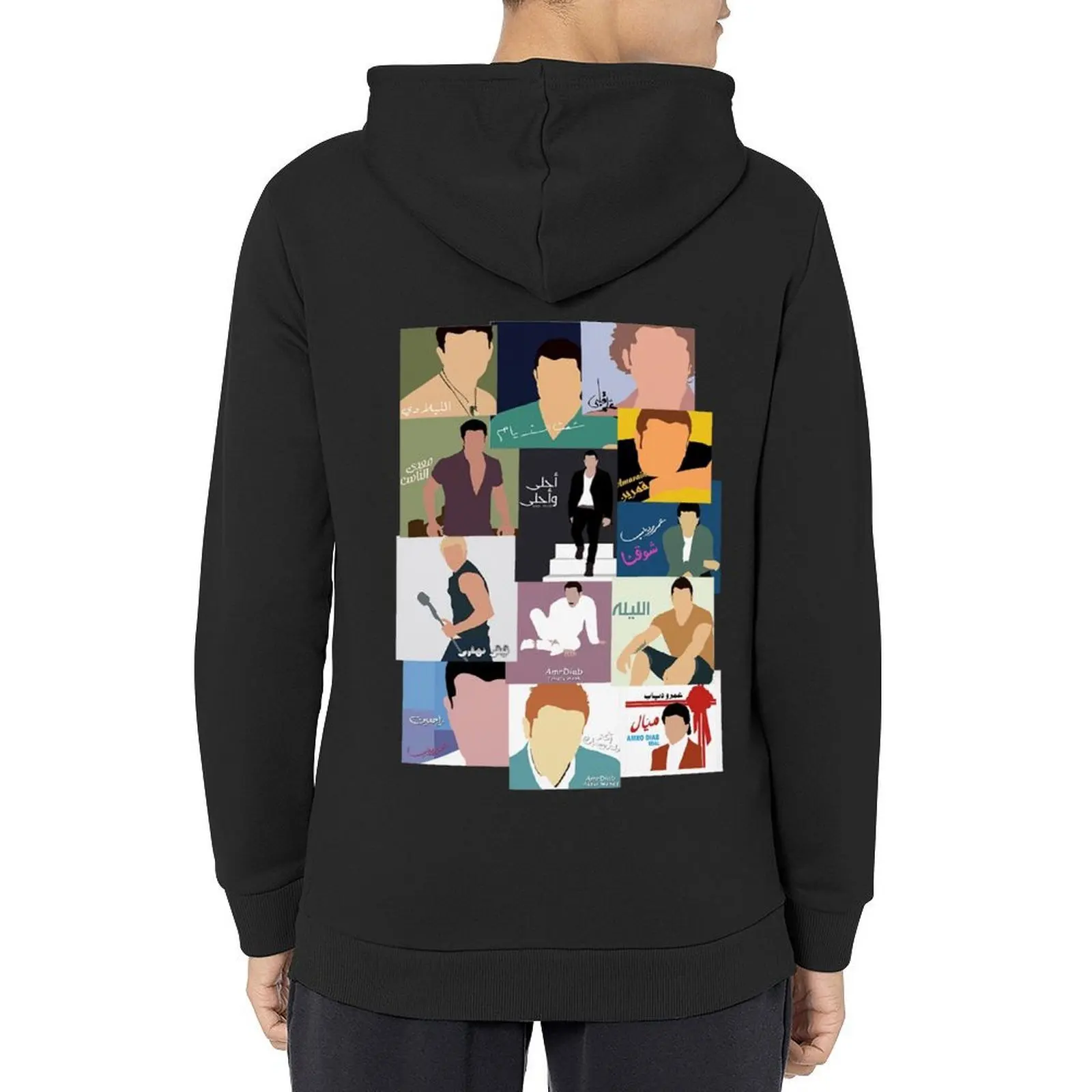 

Amr Diab Albums Collection Hoodie anime clothes clothes for men men clothes men clothing hoodies for
