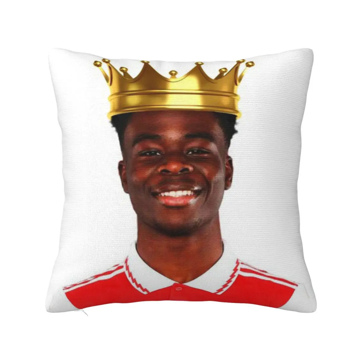 King Bukayo Saka A Pillow Case