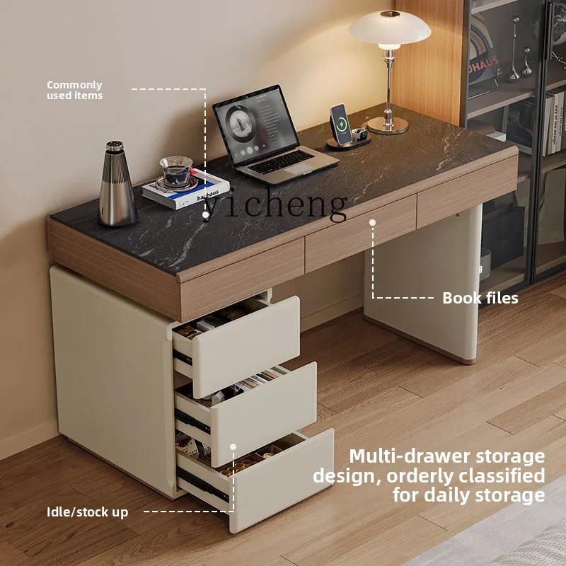 

LX study long desk boss table home workbench home wooden