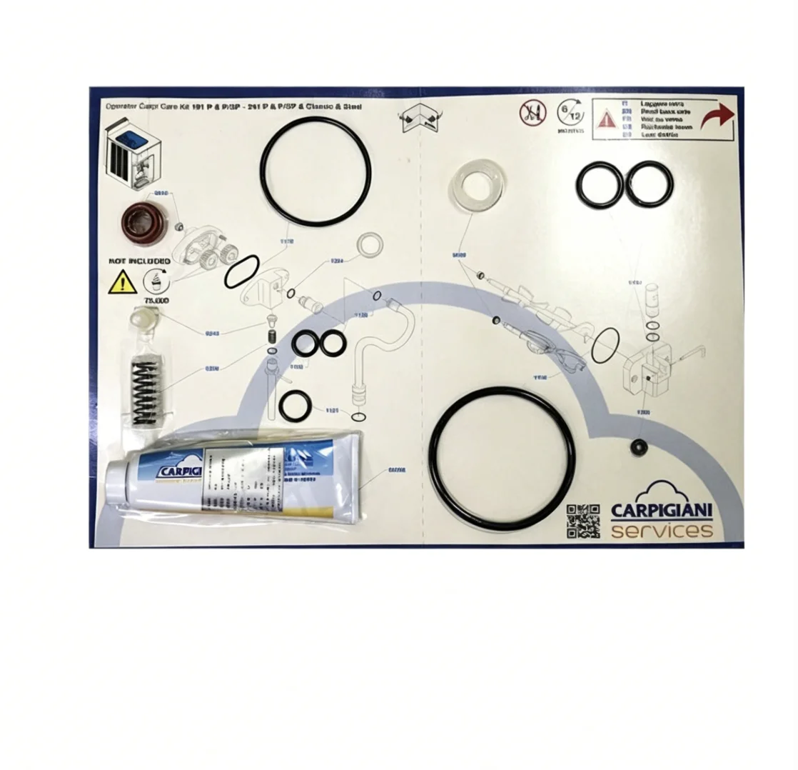 Kit de Manutenção Preventiva/PM Carpigiani IC193-010082, 191-241P & P/SP 6/12 MESI