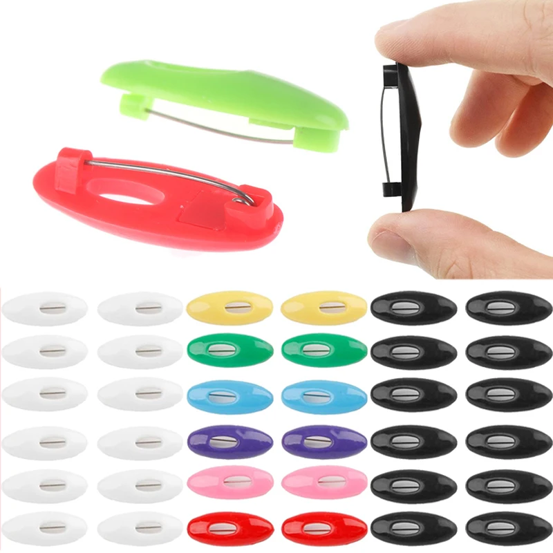 Bulk Pack of Oval Shaped Hijab Clips Brooch Pins for Daily Outfit Securing, Shawl Wrapping, Craft Projects Travel Essentials TMZ
