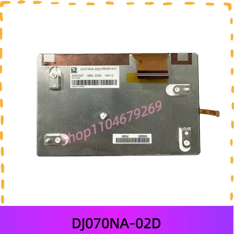 

For 7.0 inch 800*480 DJ070NA-02D Car Display Screen