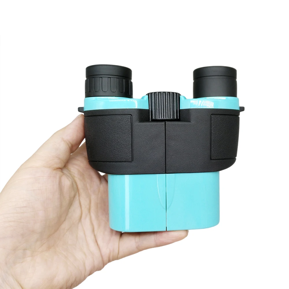 

TONTUBE High Power Binoculars 10x25 Porro BAK4 Small Binoculars Portable Colored Telescope for Kids Adults Hunting Camping