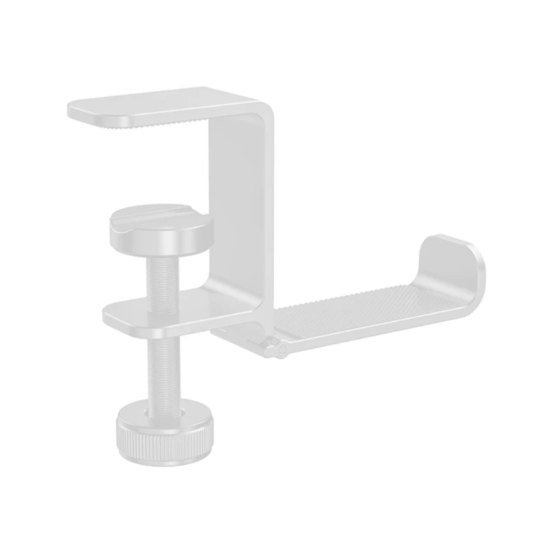 Metal Headphone Stand Headset Hanger Holder Aluminum Hook Foldable for Organizing and Displaying Headsets