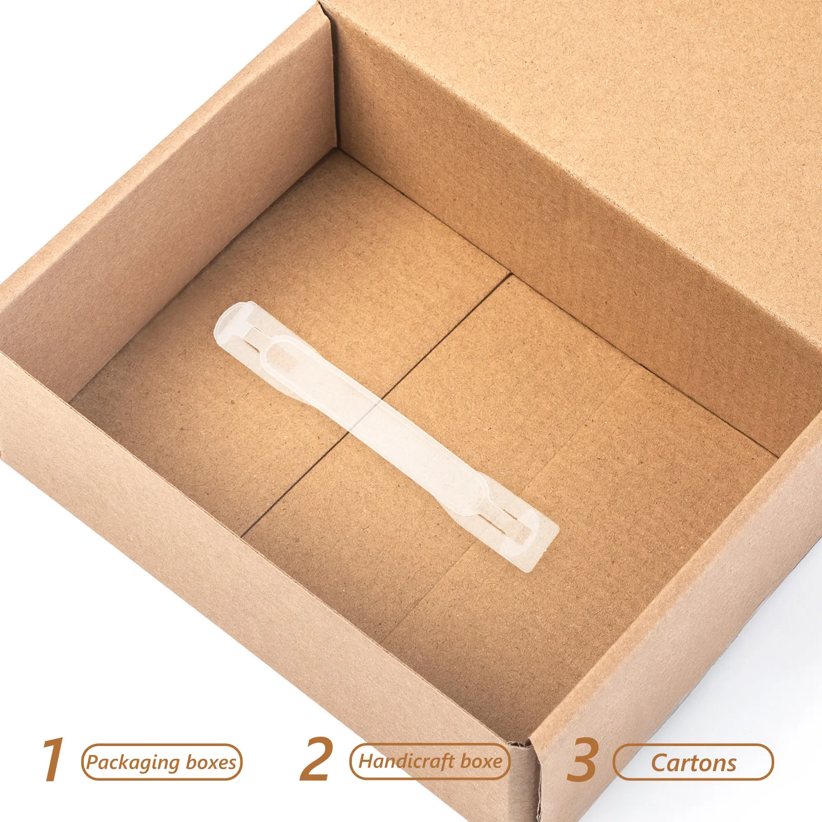 100Pcs Plastic Cardboard Box Handles Black Replacement Carry Handle Strap for Pastry Craft Storage Shipping Moving Boxes