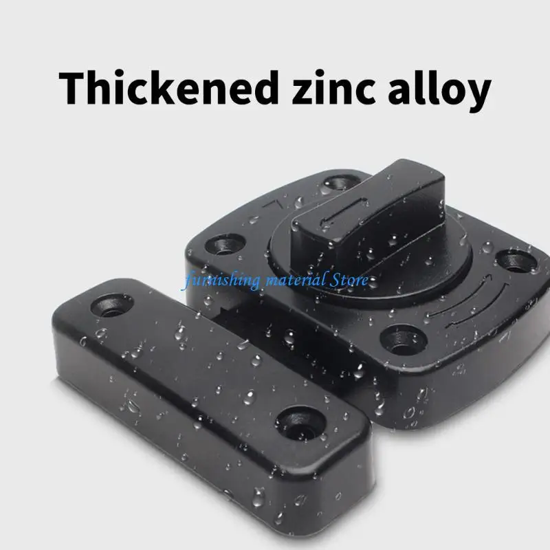 

Y5GD Door Bolt Latches Multifunction Rotating Bolt Latches for Secure Indoor & Outdoor Use