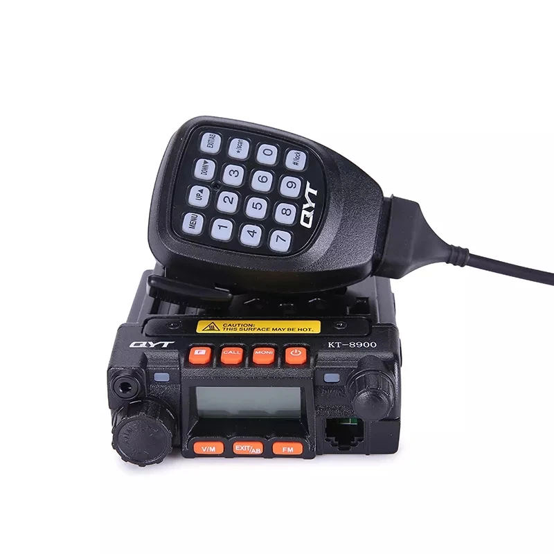 

QYT KT-8900 25W VHF UHF MINI Car Mobile Base Radio vehicle mounted interphone two way radio