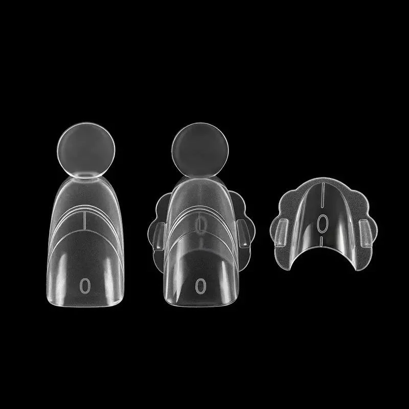 

Двусторонние многоразовые формы для наращивания ногтей (280 шт.), квадратные и формы «Кофин», для гель-наращивания, профессиональные, для салонов, для нейл-арта