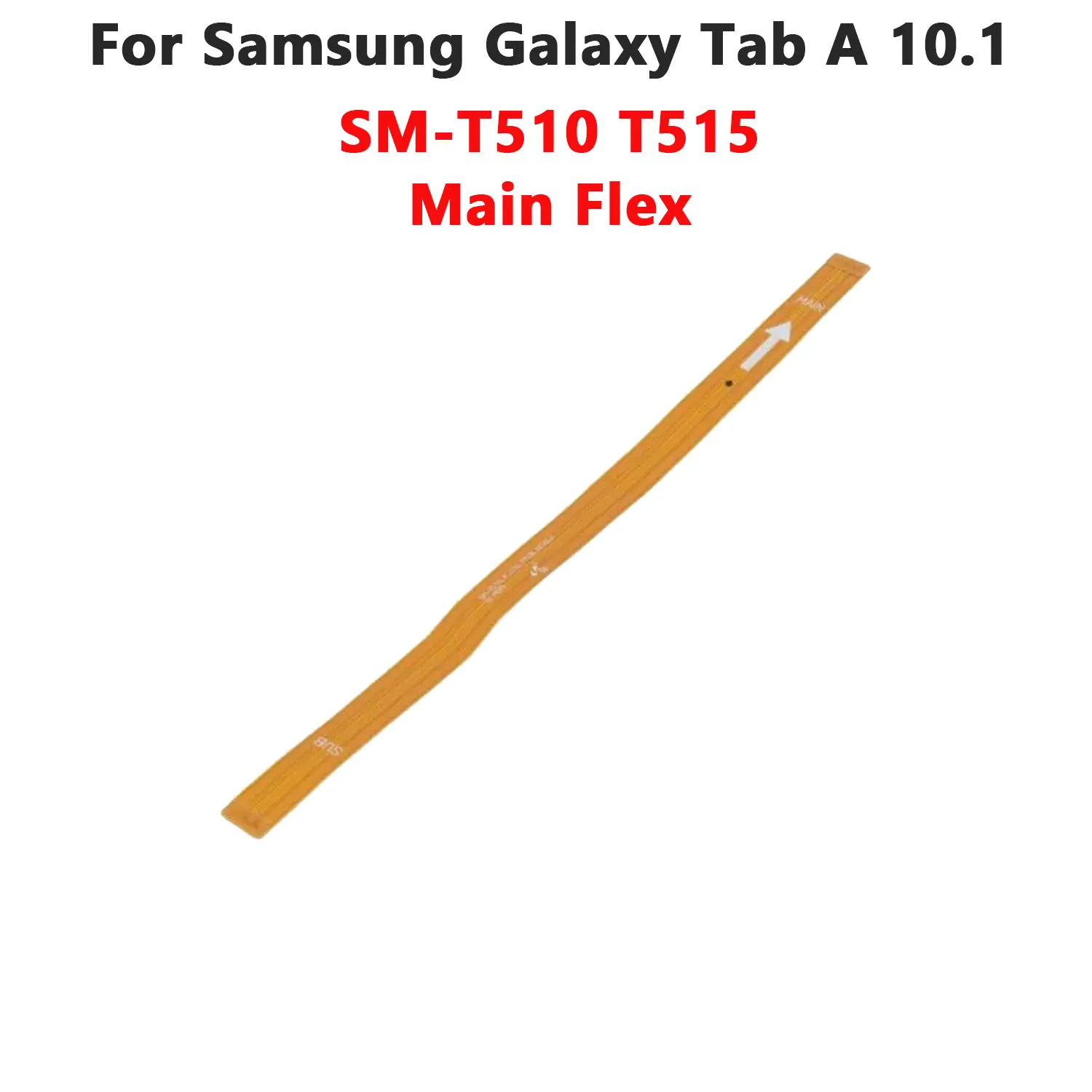 

Гибкий кабель материнской платы для Samsung Galaxy Tab A 10,1 SM-T510 T515, основной гибкий ленточный кабель для SM-T515, подключение деталей ЖК-телефона