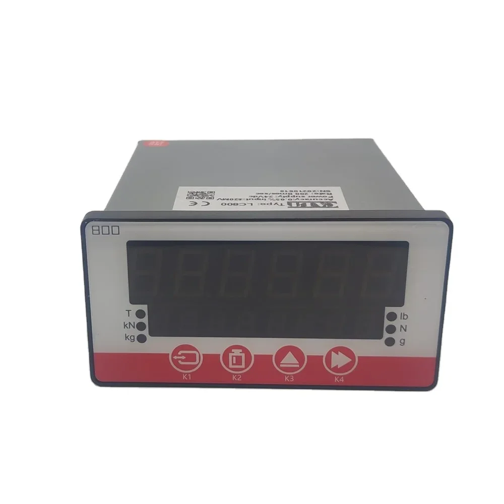 Pesando Controlador Load Cell Indicator, 6 Display LED Digital, RS485, Saída analógica para Hopper