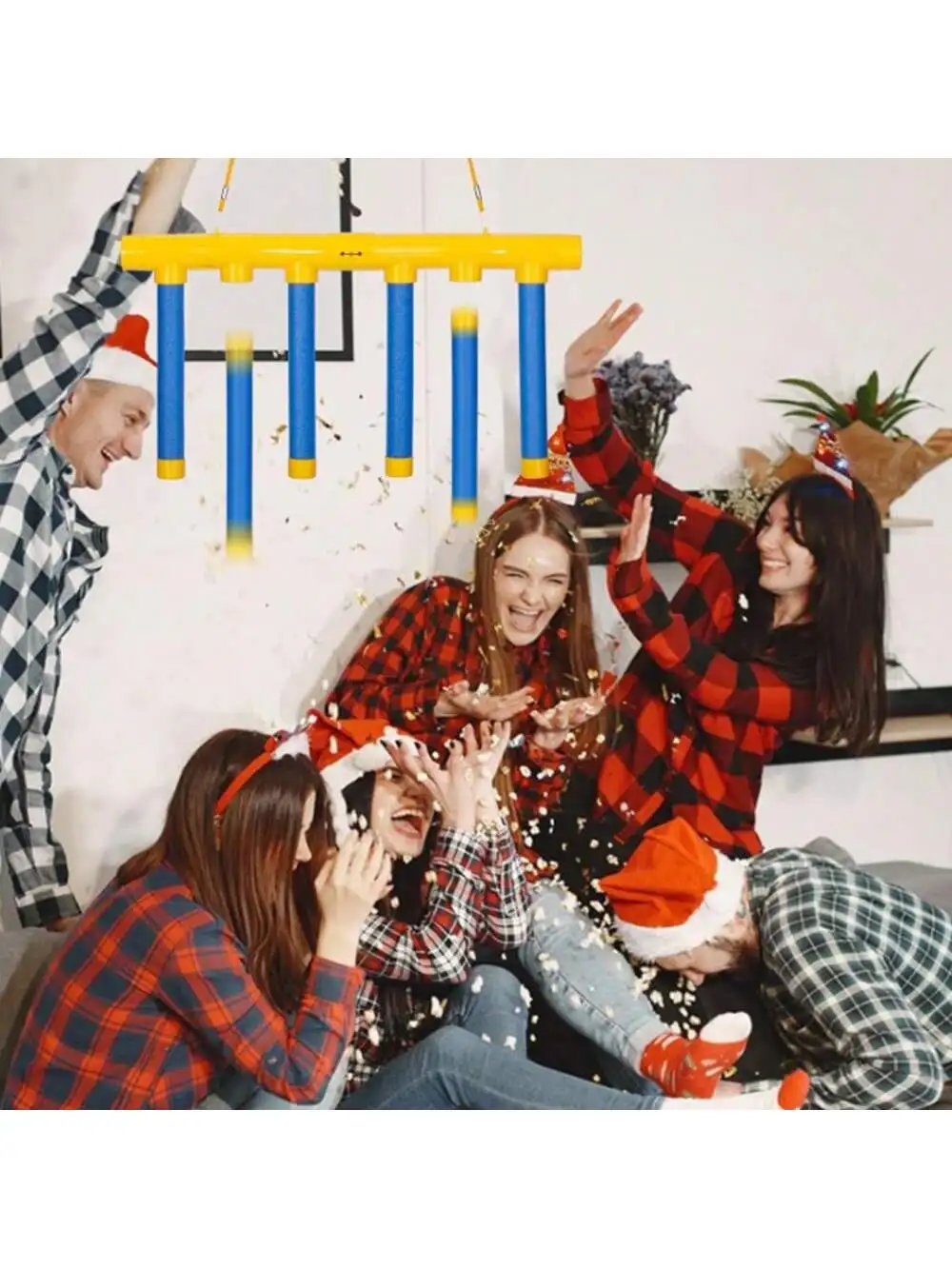 Challenge Falling Sticks Game Machine - Educatieve activiteit voor het trainen van reactievermogen Ouder-kind familiefeestspeelgoed