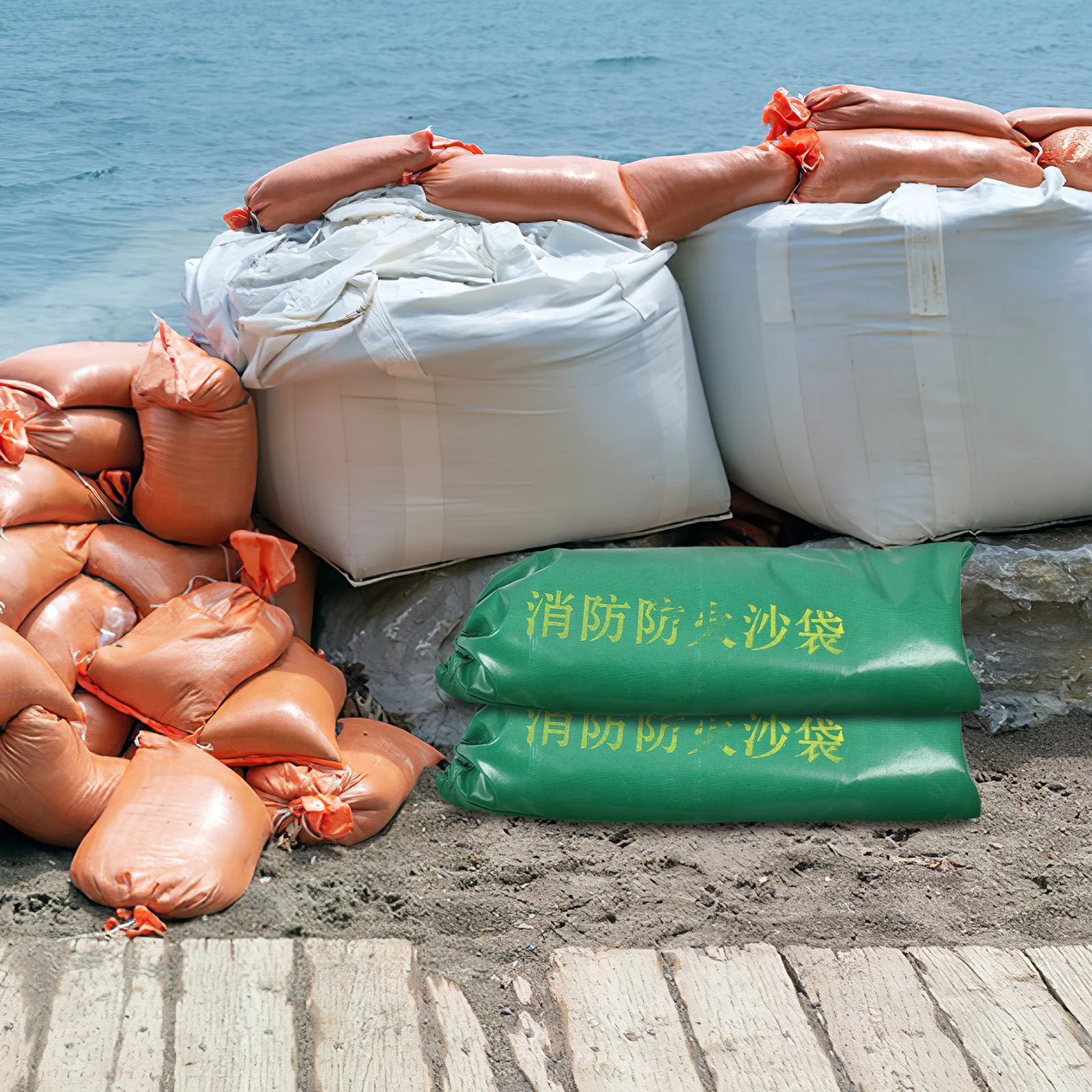 огнестойкие мешки с песком для