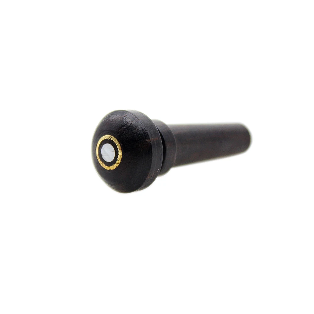 Violin Tail Nails Ebony With Fisheye Pattern Solid Wood Material  Musical Instrument Accessories Violin Parts Accessories Tools