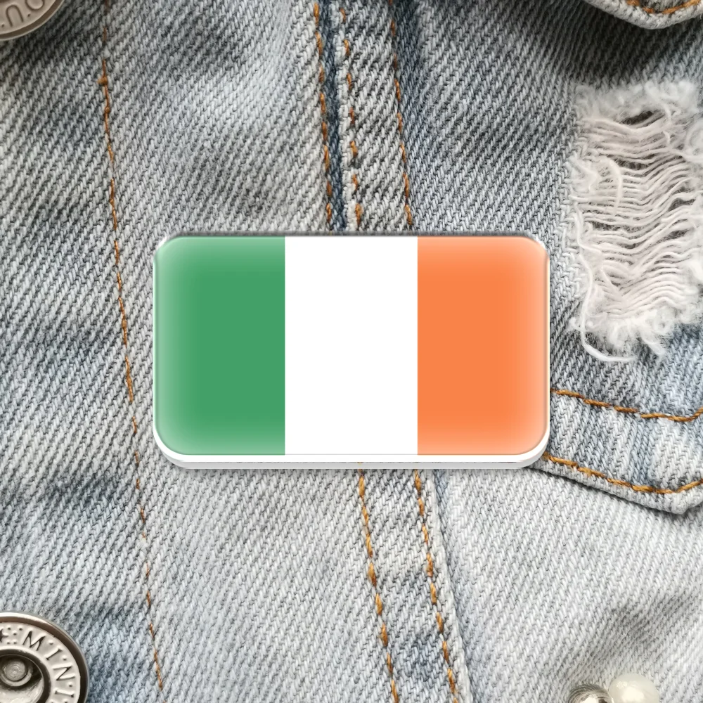 Acrylic Ireland Flag Brooch Pi - đánh giá và giá Travel Accessories Ireland