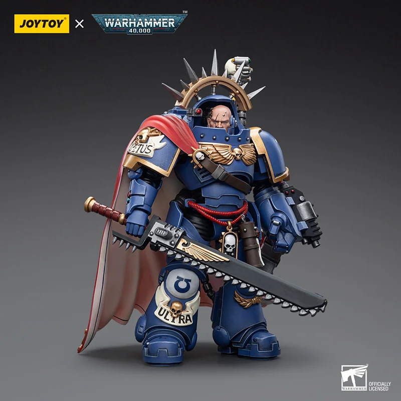 

Joytoy Dark Source Hammer 40k Extreme Warrior 1:18 Scale Movable Model Armored Company Commander Action Figure Toy Gift