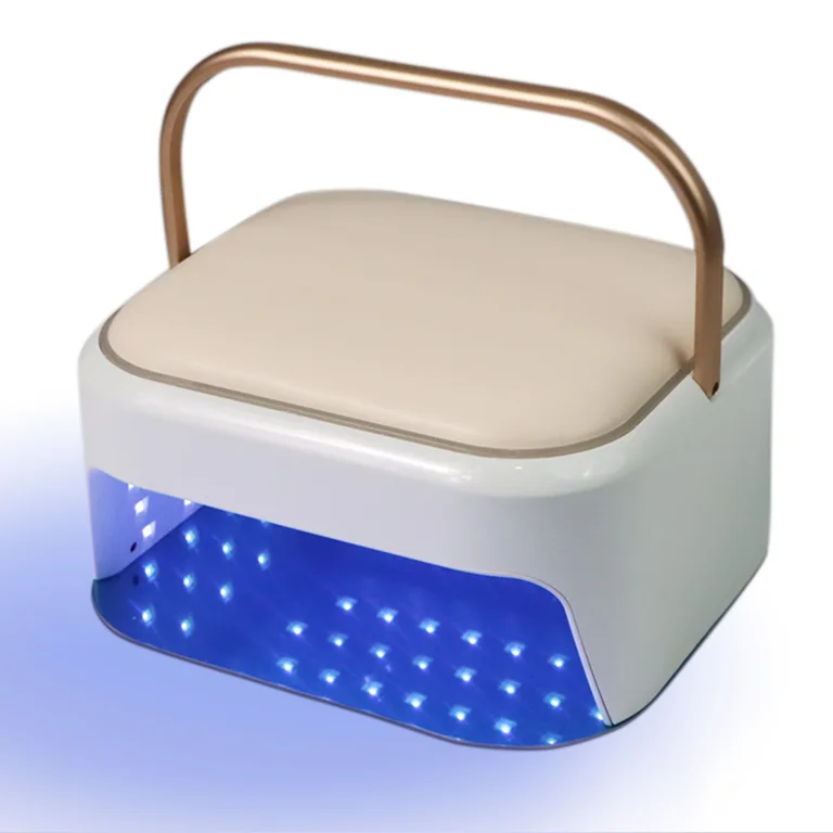

High-Quality 2-in-1 Manicure 128W LED UV Nail Dryer Gel Professional Rechargeable Comfortable Leather Nail Lamp
