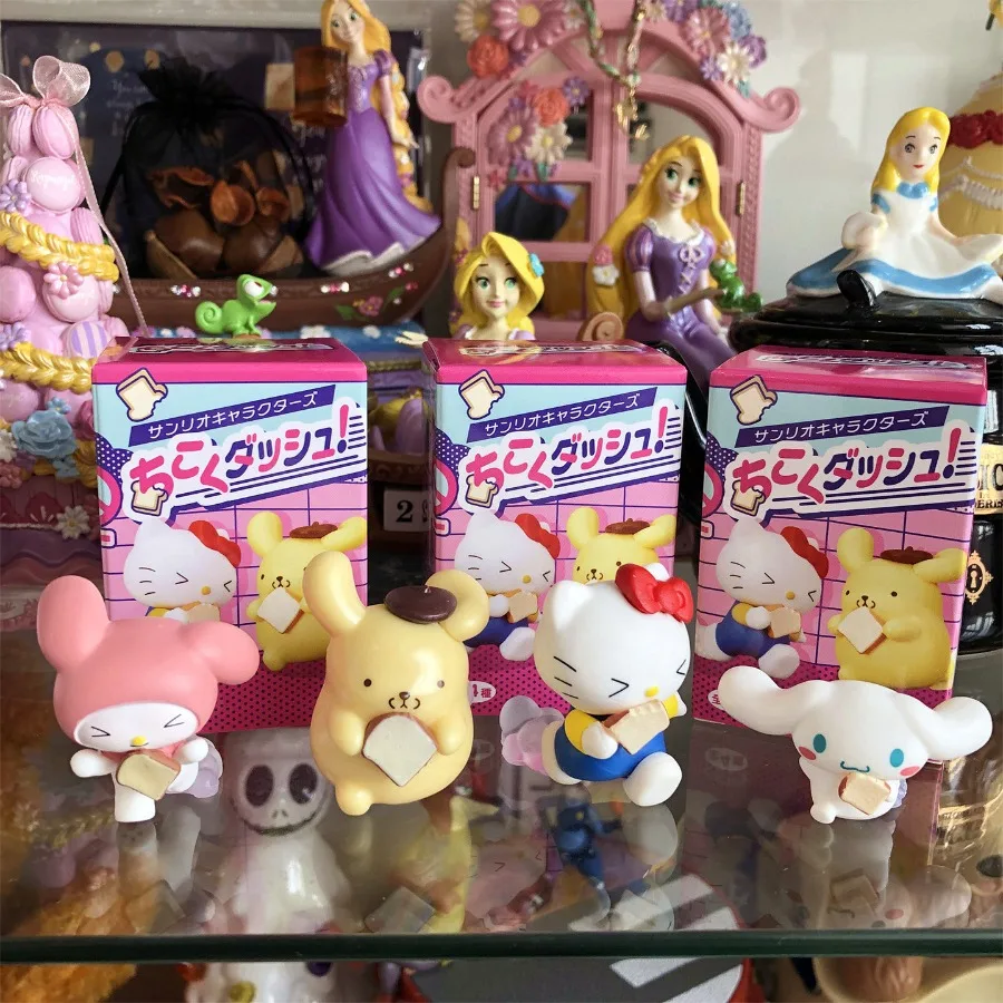 

Новая оригинальная серия Sanrio Run My Melody Hello Kitty Cinnamoroll слепая коробка модные игрушки аниме мультфильм подарок на день рождения детские игрушки