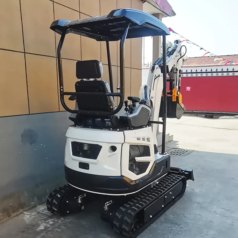 Customized Cheap Price Mini Excavator 1.8 Ton Mini Digger CE EPA EURO 5 Approved Full Hydraulic with Cabin