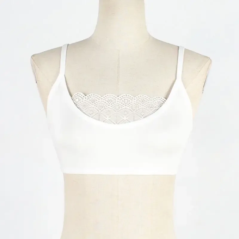 حمالة صدر دانتيل مثيرة للنساء ، حمالات رفيعة ، توب أنبوبي سفلي ، ملابس داخلية بلون واحد ، حمالة صدر لاسلكية ، ملابس داخلية ، مقاس كبير ، 5XL