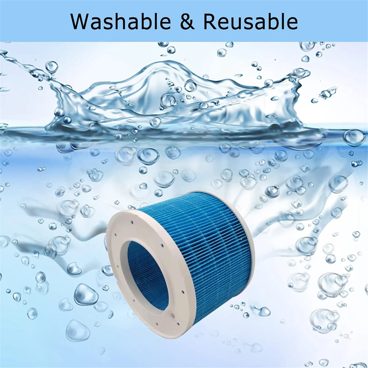AAAL H13 Hepa Filter for Mist Free Humidifier 3 [400] Filter Element CJSJSQ02XYLX Household Cleaning