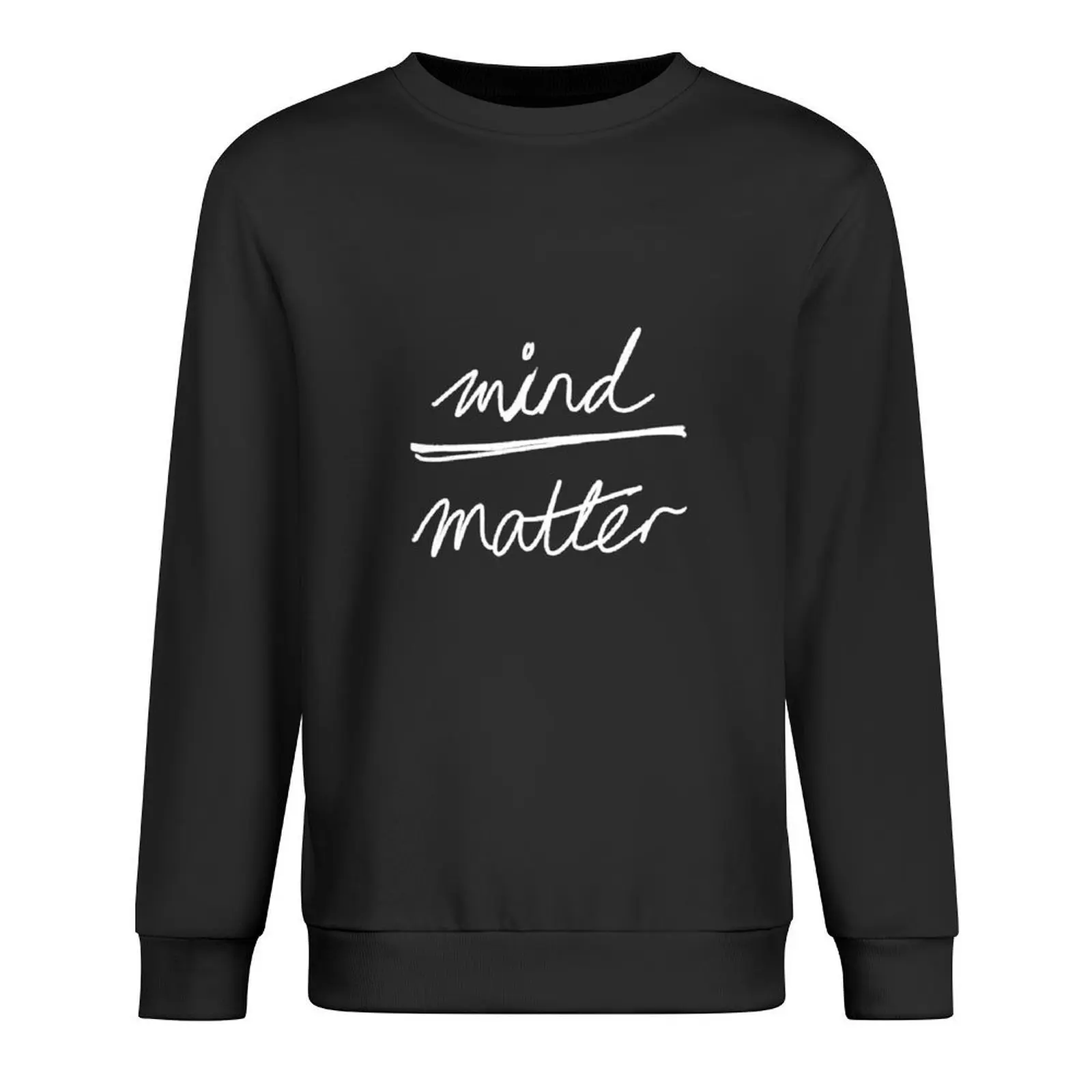 

Spiritual Mind Over Matter Pullover blouse men's sweat-shirt set autumn men clothing sweatshirts men