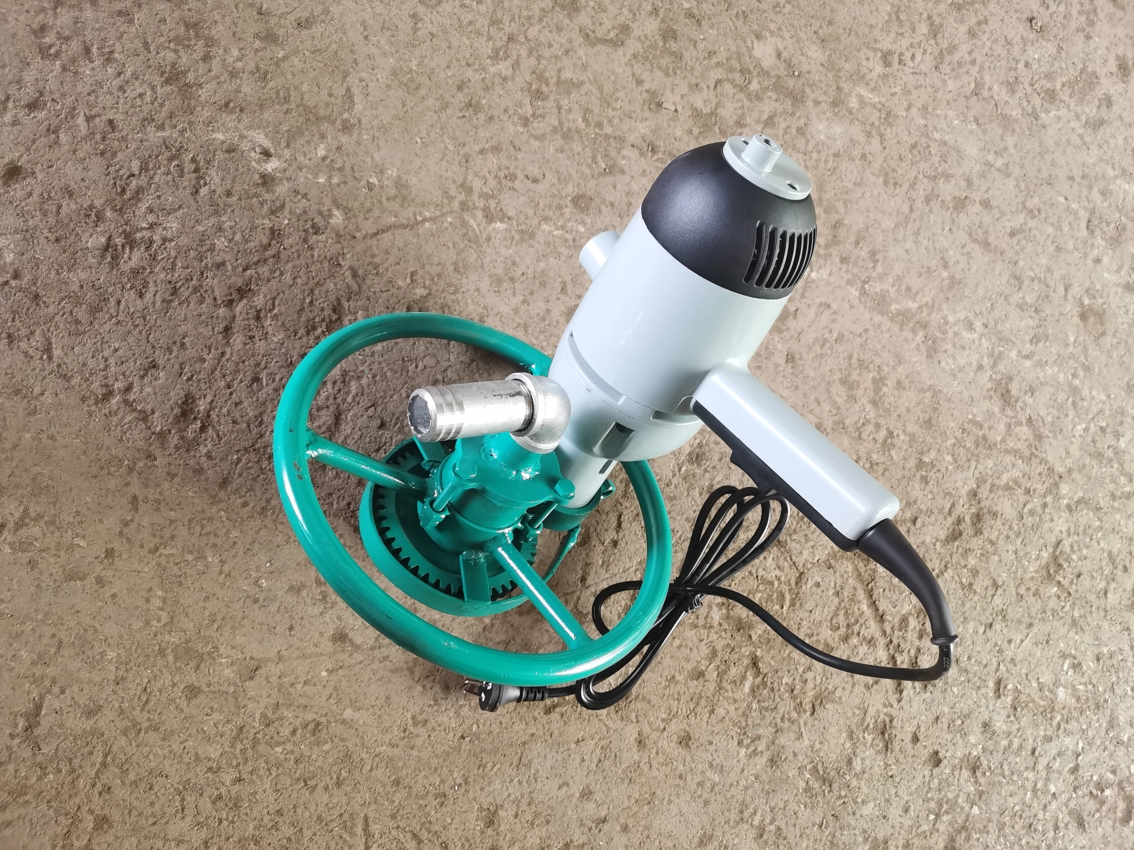 Máquina portátil de perfuração de poços de água de disco, máquina de perfuração de poços pequenos, máquina de perfuração elétrica de irrigação agrícola
