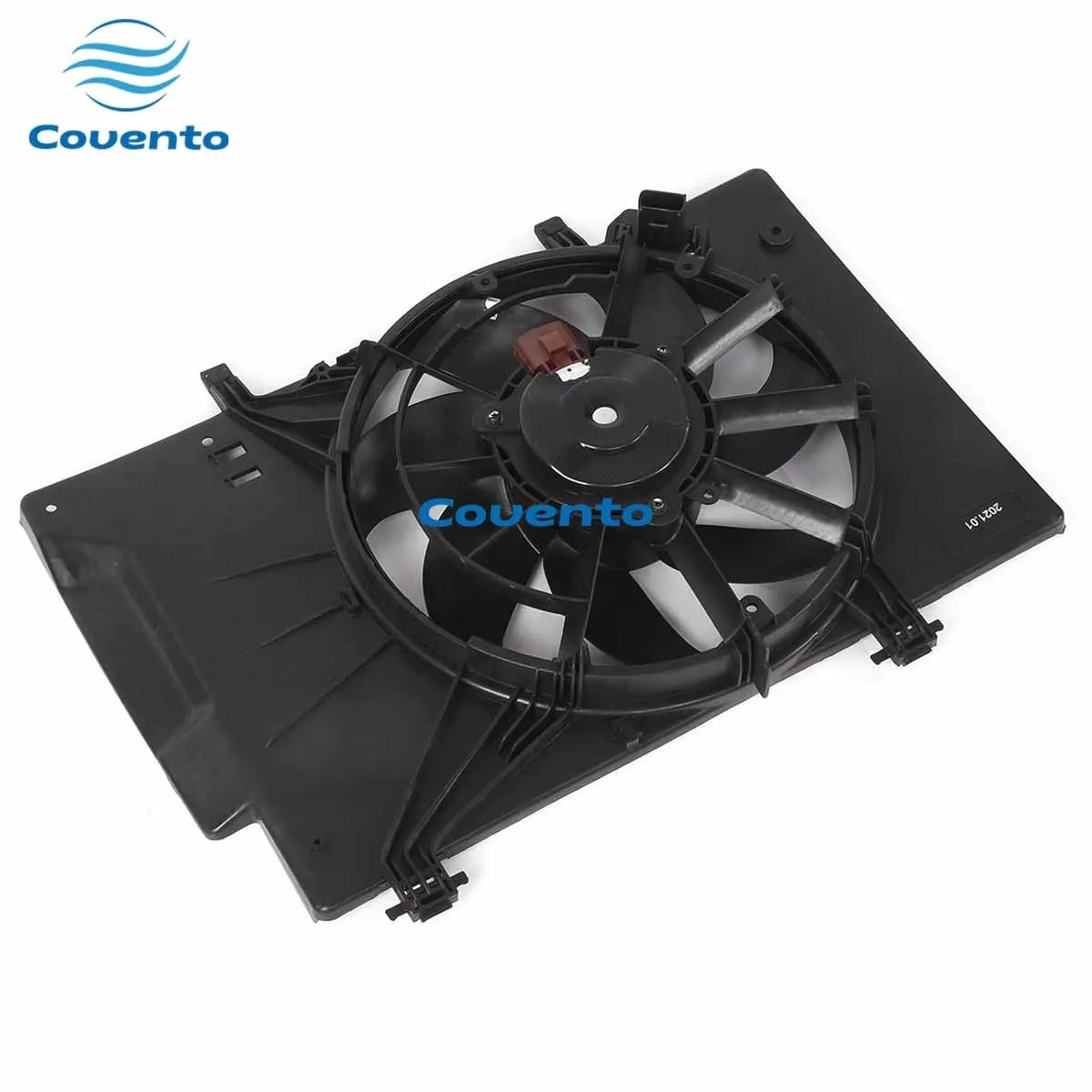 C1B1-8C607-FA C1B18C607FA FO3115186 Engine COOLING A/C RADIATOR CONDENSER Electronic Fan for Ford Fiesta Ecosport Figo