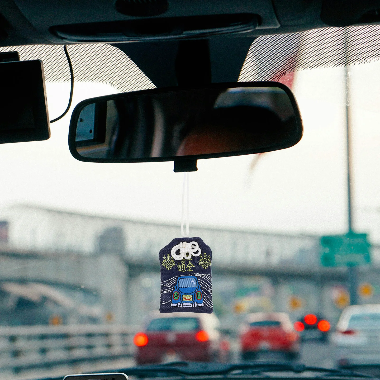 

Japanese Omamori Charm Blessing Bag Japanese Style Amulet Decor Car Hanging Protection Charm Traffic Safety Amulet